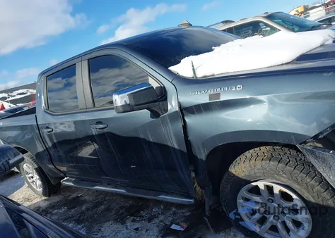 2020 Chevrolet Silverado 1500 4Wd Short Bed Lt из США, поврежденный, VIN 3GCUYDED2LG313435